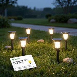 Solar Garden Light Set (8‑pack)
